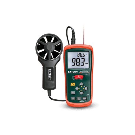 Termoanemómetro compacto con termómetro de infrarrojos EXTECH AN200