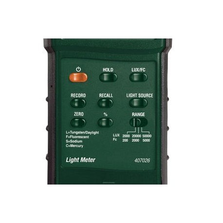 Fotómetro para trabajos pesados con interfaz para PC EXTECH 407026