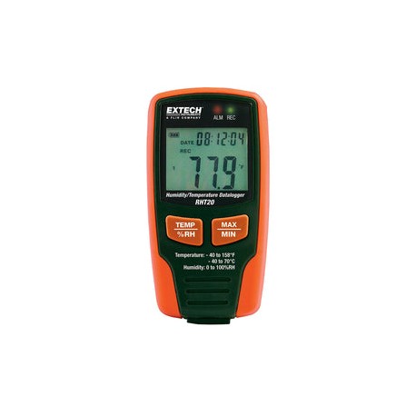 RHT20: Registrador de datos de temperatura y humedad de EXTECH