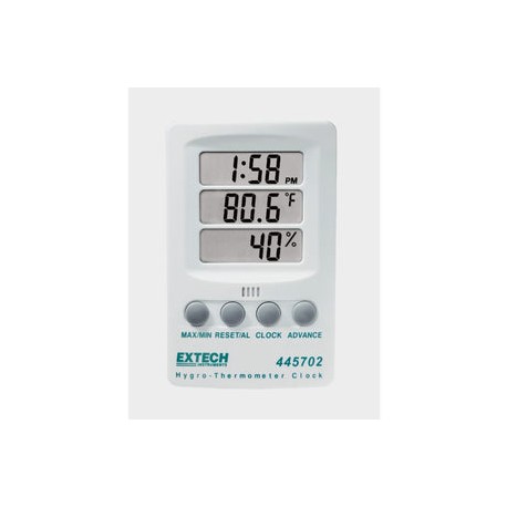 Reloj Higrotermómetro de EXTECH 445702