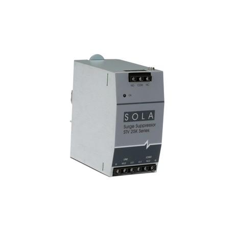 SolaHD STV25K-10S Supresor de picos de voltaje con riel DIN