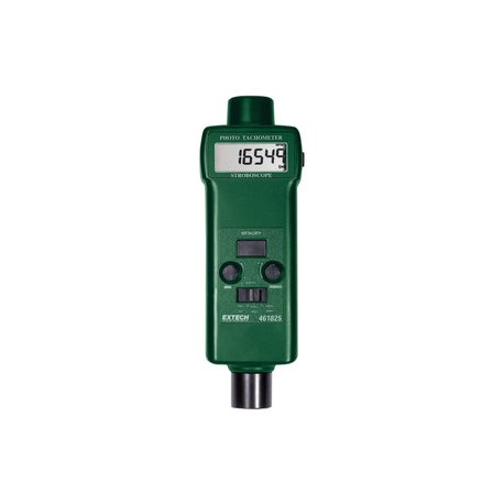 Fototacómetro / Estroboscopio con Ajuste a 3 Rangos de Trayectoria y Frecuencia de Destello, Hasta 20000 RPM (Foto) / 99999 RPM