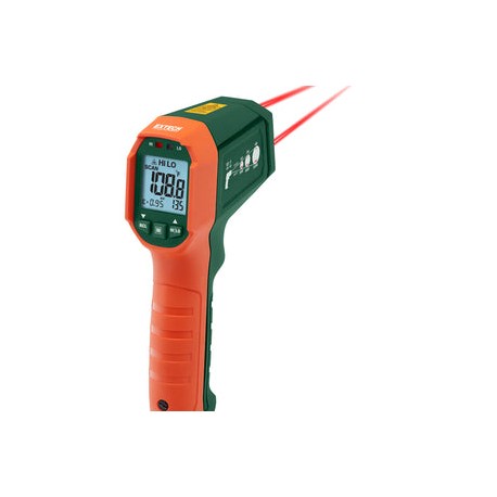 EXTECH IR320 Termómetro IR Doble Láser, con Alarma, Hidrófugo